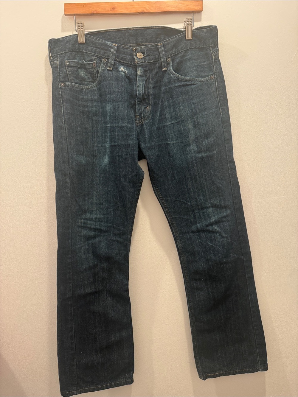 Levi's Indigo Straight-Leg Jeans
